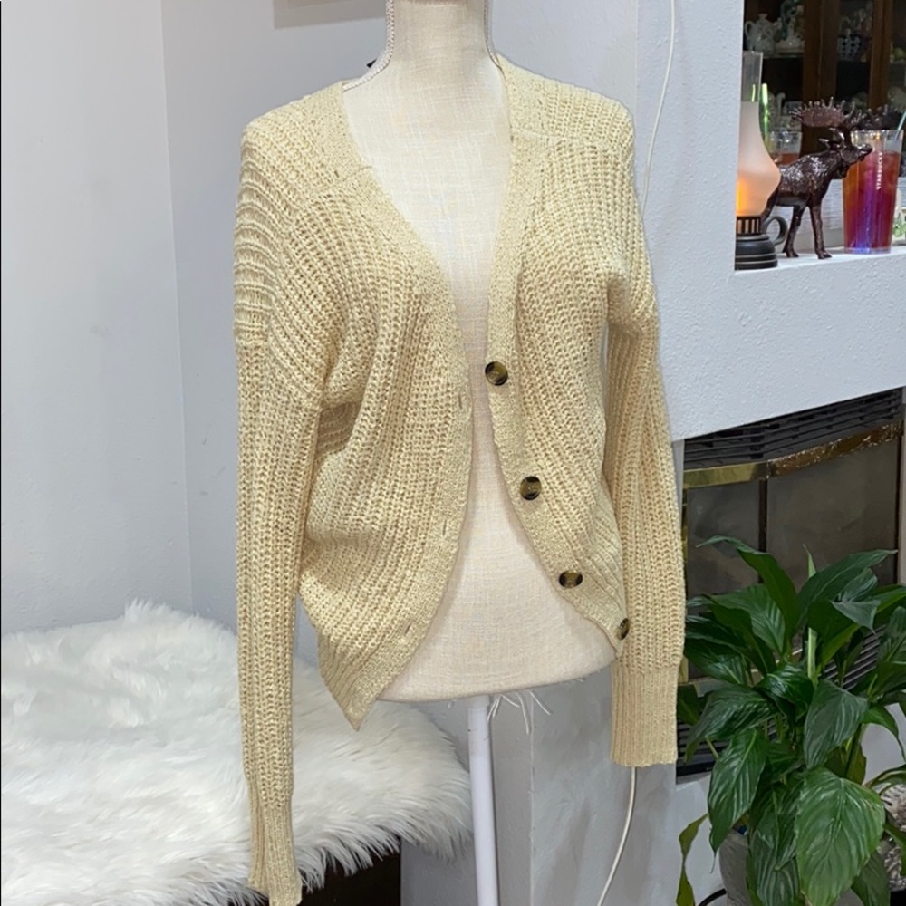 Cozy Cream Knit Cardigan